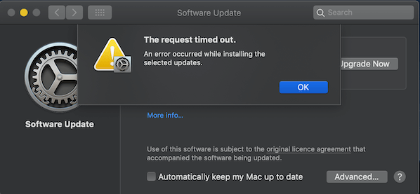 update macos software